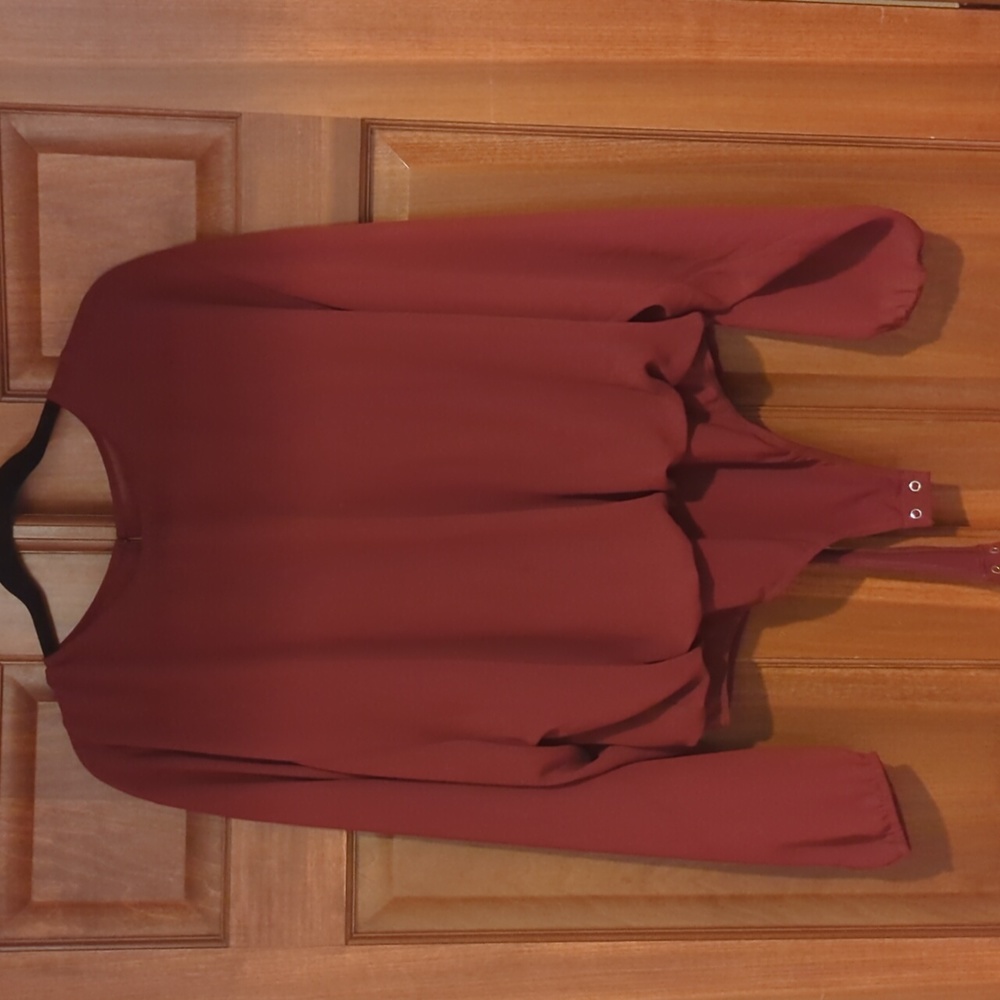 Express sheer bodysuit top